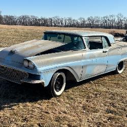 1950’s Ford Fairlane 500 Skyliner 2 Door Retractable Hardtop Convertible