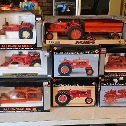 Toy Tractor Collection incl. New in Box. etc