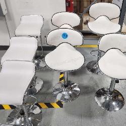 Group of 7 ct. Retro Style Stools