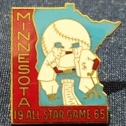 1965 Minnesota Twins All Star Game Press Pin