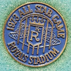 1979 All Star Game Press Pin -Kansas City Royals Stadium