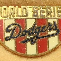 1988 Los Angeles DODGERS WORLD SERIES Press Pin (Phantom)