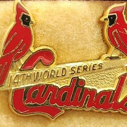 1985 14th World Series St. Louis Cardinals Charm Pendant