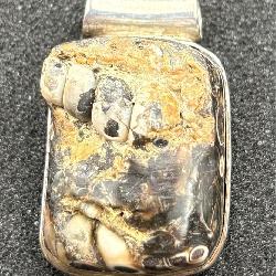 Sterling Silver Ammonite Pendant