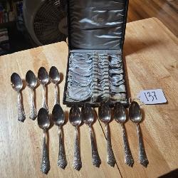 Sterling Silver Spoon Set