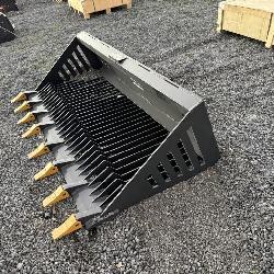 Land Honor RB-14-72W skid steer rock bucket.