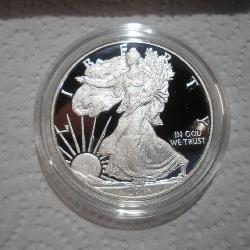 1OZ SILVER AMERICAN EAGLE PROOF 