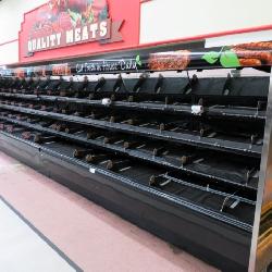 Hussmann M5x 4-deck Meat Cases 2008 (2-12ft) - Remote Cooled, No Compressor