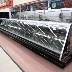 2018 Hussmann Smgt Gravity-coil Service Meat Cases (1-8ft, 1-12ft) - Remote, No Compressor