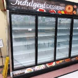 Hussmann Rfln3 Self-contained 3-door Freezer W/lh End 2014
