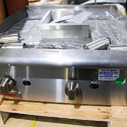 New Cecilware Pro Gcp24 24in Gas Flat Grill