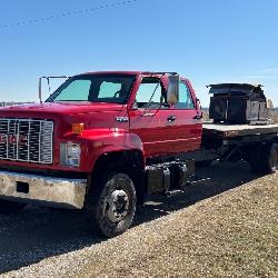 Custom Built 1993 GMC TopKick SL Crew Cab Roll Back Hauler