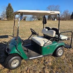 Textron Ez- Go Green Gas Golf Cart 