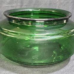 Rare Anchor Hocking Large Forest Green Fish Bowl