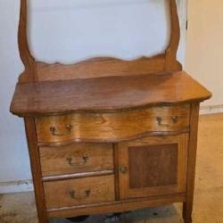 Oak Wash basin 34xx17x49