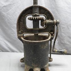 Enterprise Cast Iron Sausage Stuffer Press