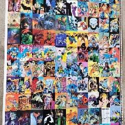 1994 Sky Box/DC Comics BATMAN Uncut Sheet