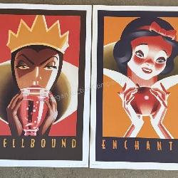 2 ct, Evil Queen & Spellbound Snow White Posters