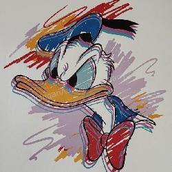 2 ct. Donald Duck Vibrant Pop Art Posters
