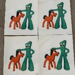 4 ct. Gumby and Hookie Cels 12