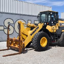 2019 Komatsu WA 320-8 Wheel Loader-  showing-15,195Hrs.