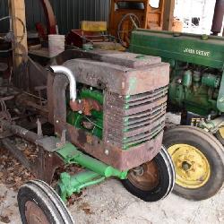 John Deere L and 420 Tractors