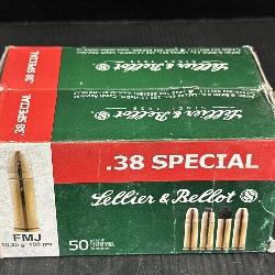 2 Lellier & Bellot .38 Special FMJ