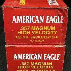 2 American Eagle .357 Magnum