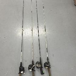4 Zebco Fishing Poles