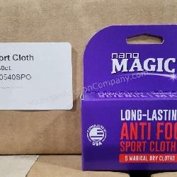 1,360 Nano Magic  Anti Fog Sport Cloths