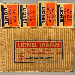 Lionel Postwar O Santa Fe Passenger Set