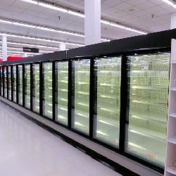 2016 Hill/phoenix Onriz Island Freezers (6ft Wide, Doors On Both Sides) - By The Door - No Compressor