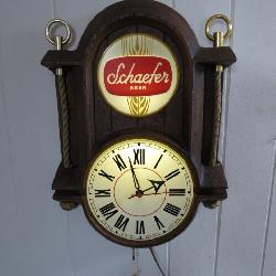 Vintage Working Beer Sign