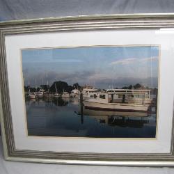 Collectible Waterfront painting