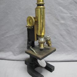 Antique Brass Microscope