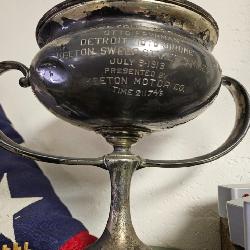 1913 Detroit Motordrome Silver Trophy