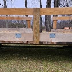 Heavy Duty (John Deere Frame) Hay Wagon