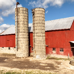 40 acre farm with 5 bedroom home barn and outbuildings