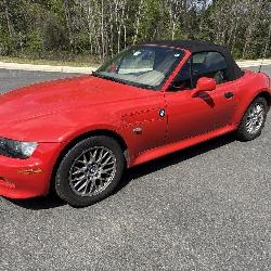 2002 BMW Z3 CONVERTIBLE COUPE