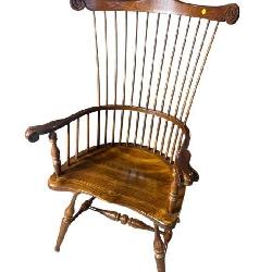 DUCKLOE & BROS. COMB BACK WINDSOR CHAIR