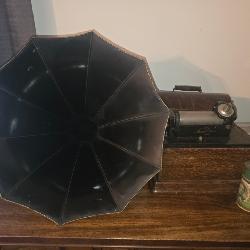 Edison Phonograph Cylinder Player