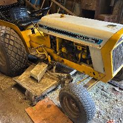 1965 International Cub Lowboy model 154 wide front