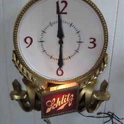 Schlitz Beer Promotional Wall Clock