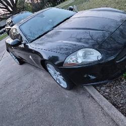 2008 Jaguar XK Coupe in Black Exterior