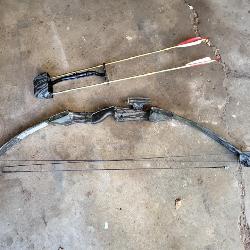 Vintage Bear Black Panther Bow