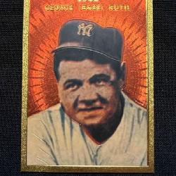 1932 Babe Ruth 24K Gold Baseball Card