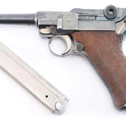 DWM 1920 Police 9mm Luger #9398b