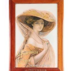 Vintage Original Advertising Print.