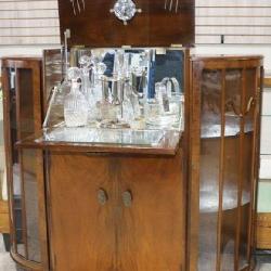 Antique Bar Cabinent.