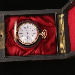 Waltham 1891 Hunting Case Pocket Watch.